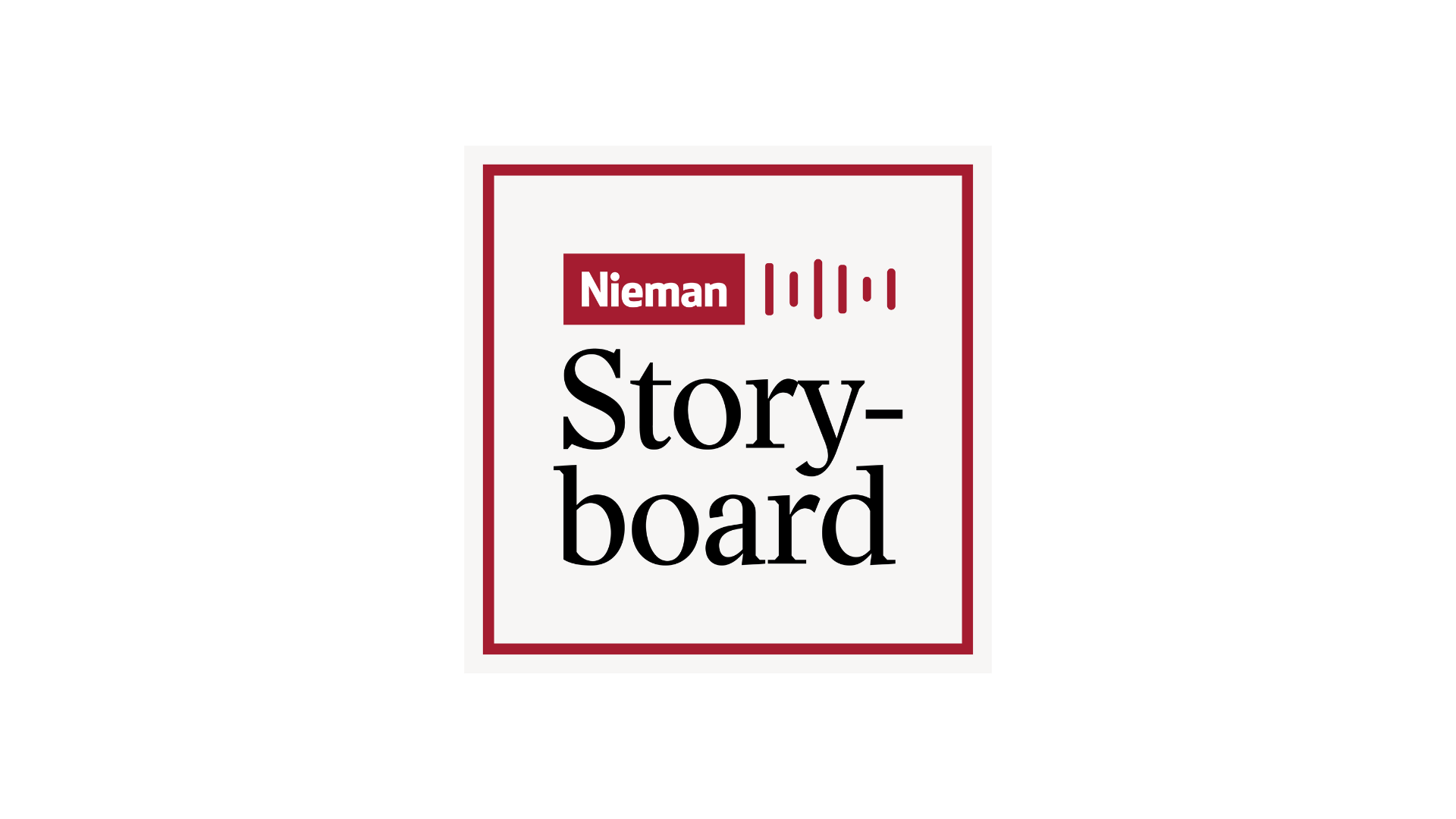My new podcast: Nieman Storyboard